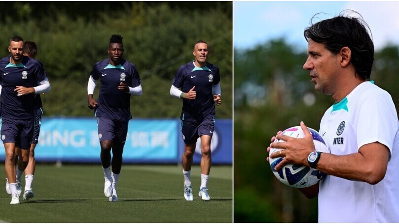 L'Inter ad Appiano Gentile: primo allenamento estivo per Onana e compagni