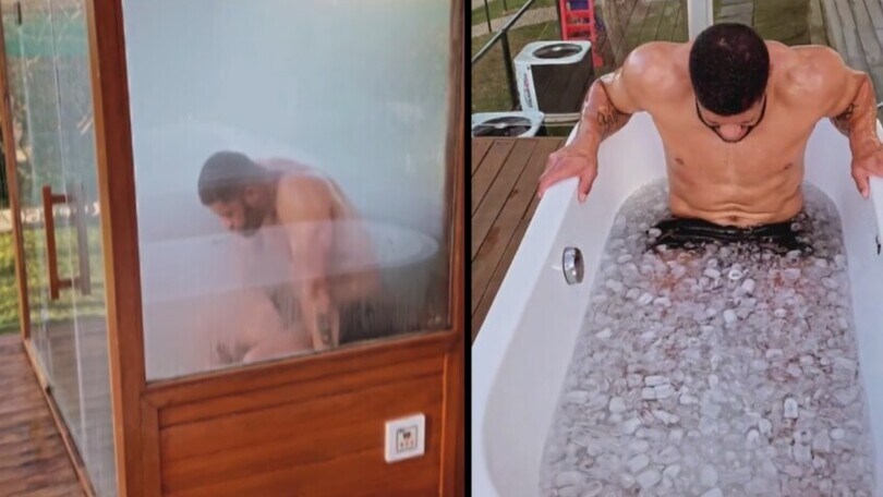Hulk, prima la sauna e poi...