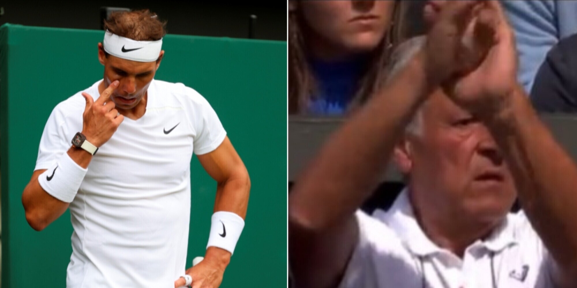 Wimbledon, Nadal si fa male ma continua a giocare: il padre gli chiede di ritirarsi