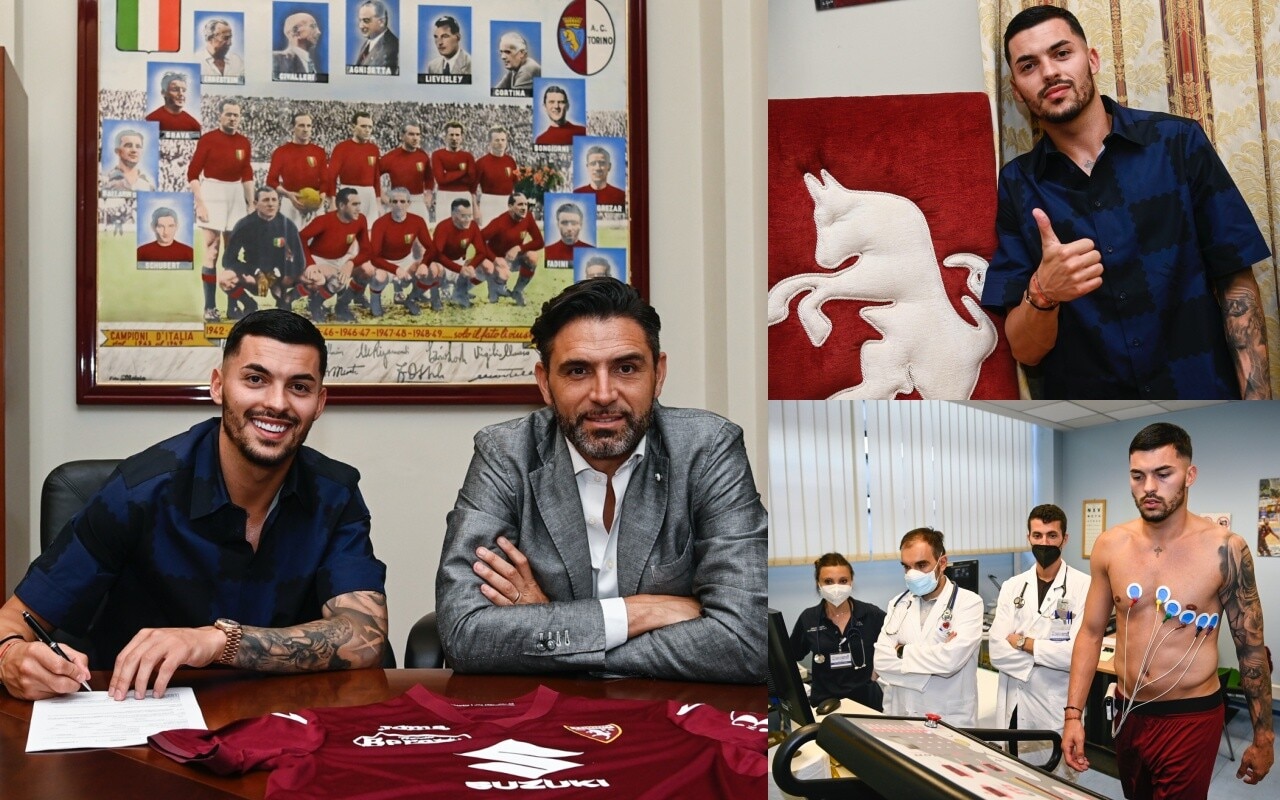 Torino, ecco Radonjic: visite mediche e firma sul contratto