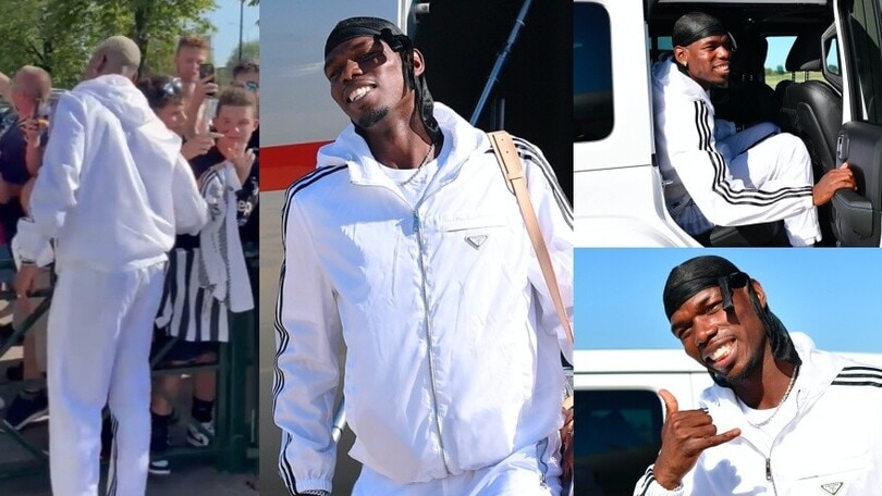 Pogba-Juve, il Polpo a Torino: le prime immagini FOTO
