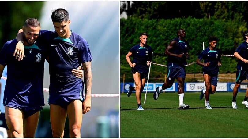Inter al lavoro: mattina di allenamento in vista della partitella con la Milanese