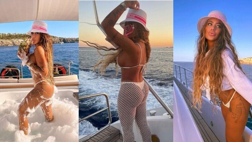 Rafaella, Ibiza e Jacuzzi: la sorella di Neymar non ha pensieri FOTO