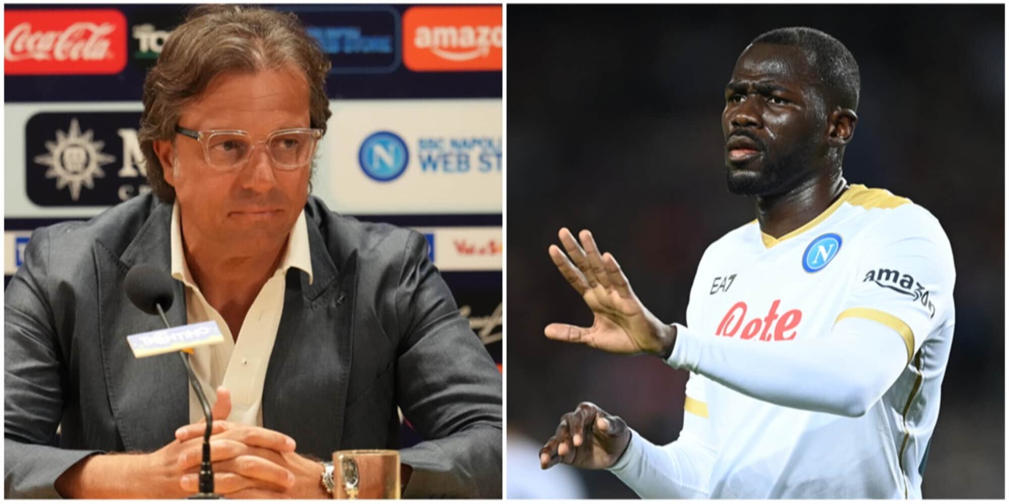 Caso Koulibaly, Giuntoli: "Dal Napoli super proposta, ma ha preso tempo"