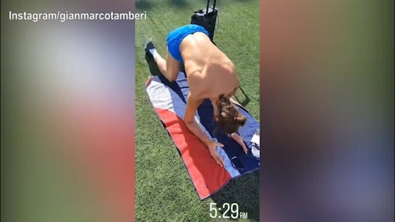 Tamberi, super allenamento verso i mondiali