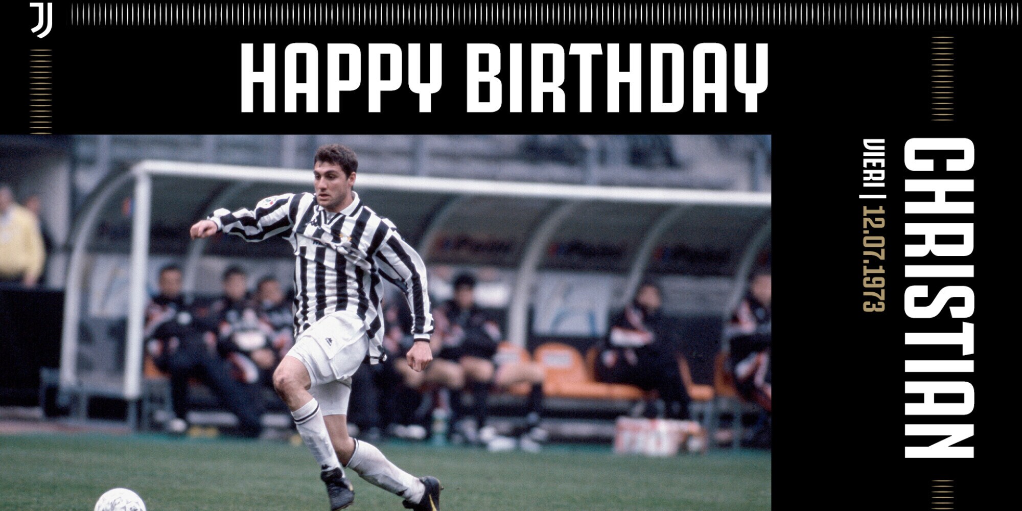 Vieri compie 49 anni, la Juve: "Tanti auguri ad un vero bomber"