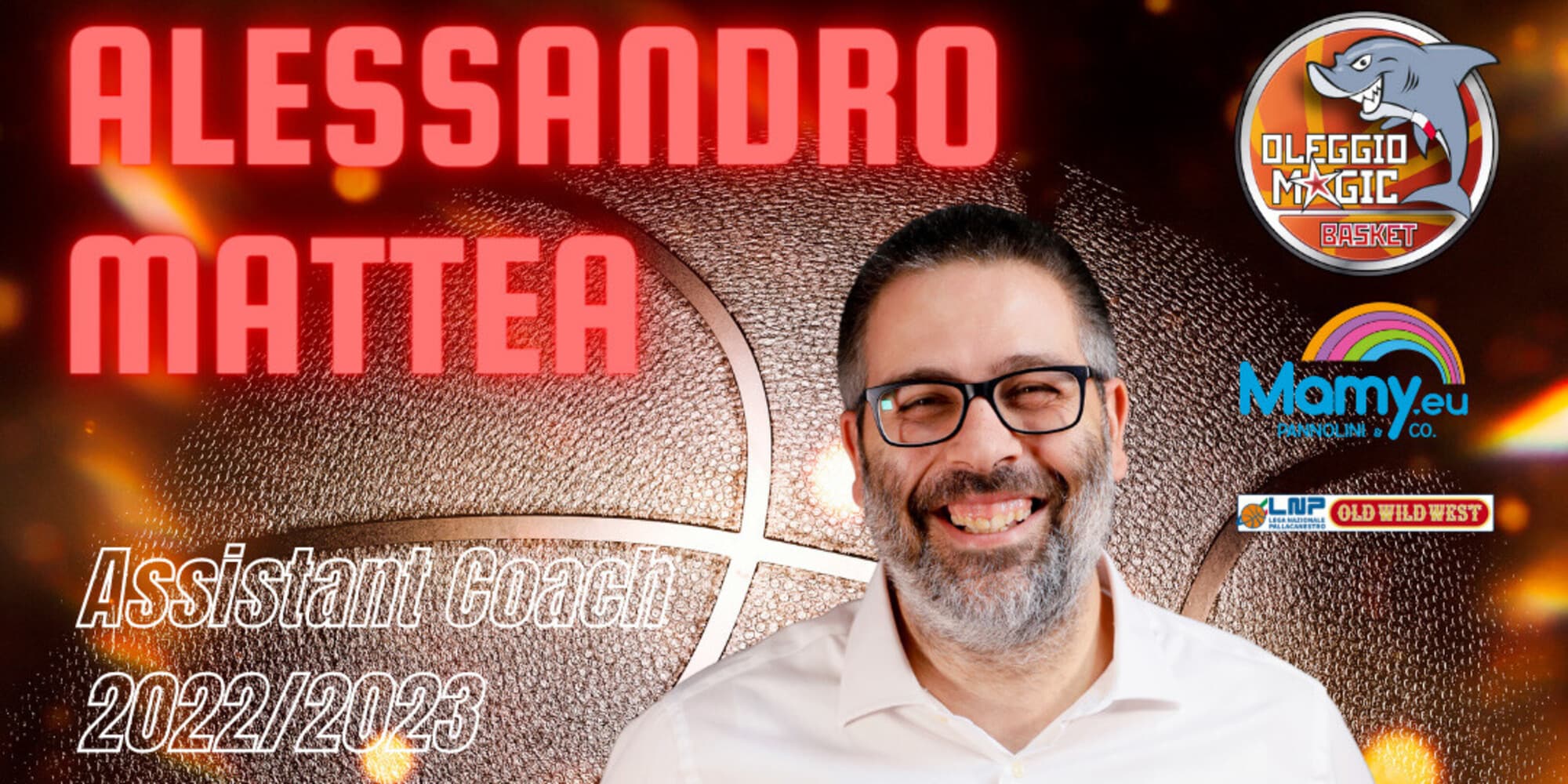 Oleggio Magic Basket e Ale Mattea ancora insieme