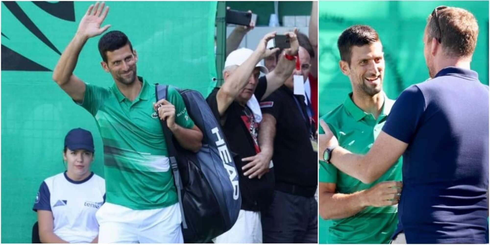 Tennis, Djokovic: inaugurato un nuovo impianto in Bosnia