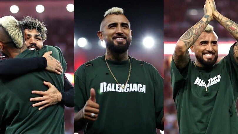 Vidal alla prima col Flamengo: c'è Gabigol ad aspettarlo!