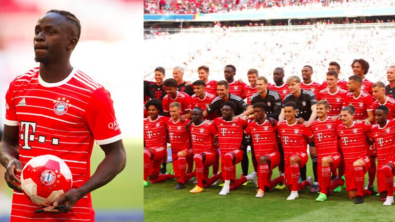 Bayern, foto di gruppo e presentazione: Mané osservato speciale