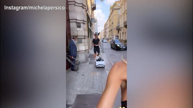 Rugani guida un'auto veramente speciale