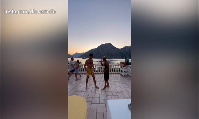 Tennis, Djokovic campione di...Capoeira