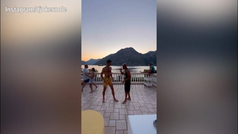Tennis, Djokovic campione di...Capoeira