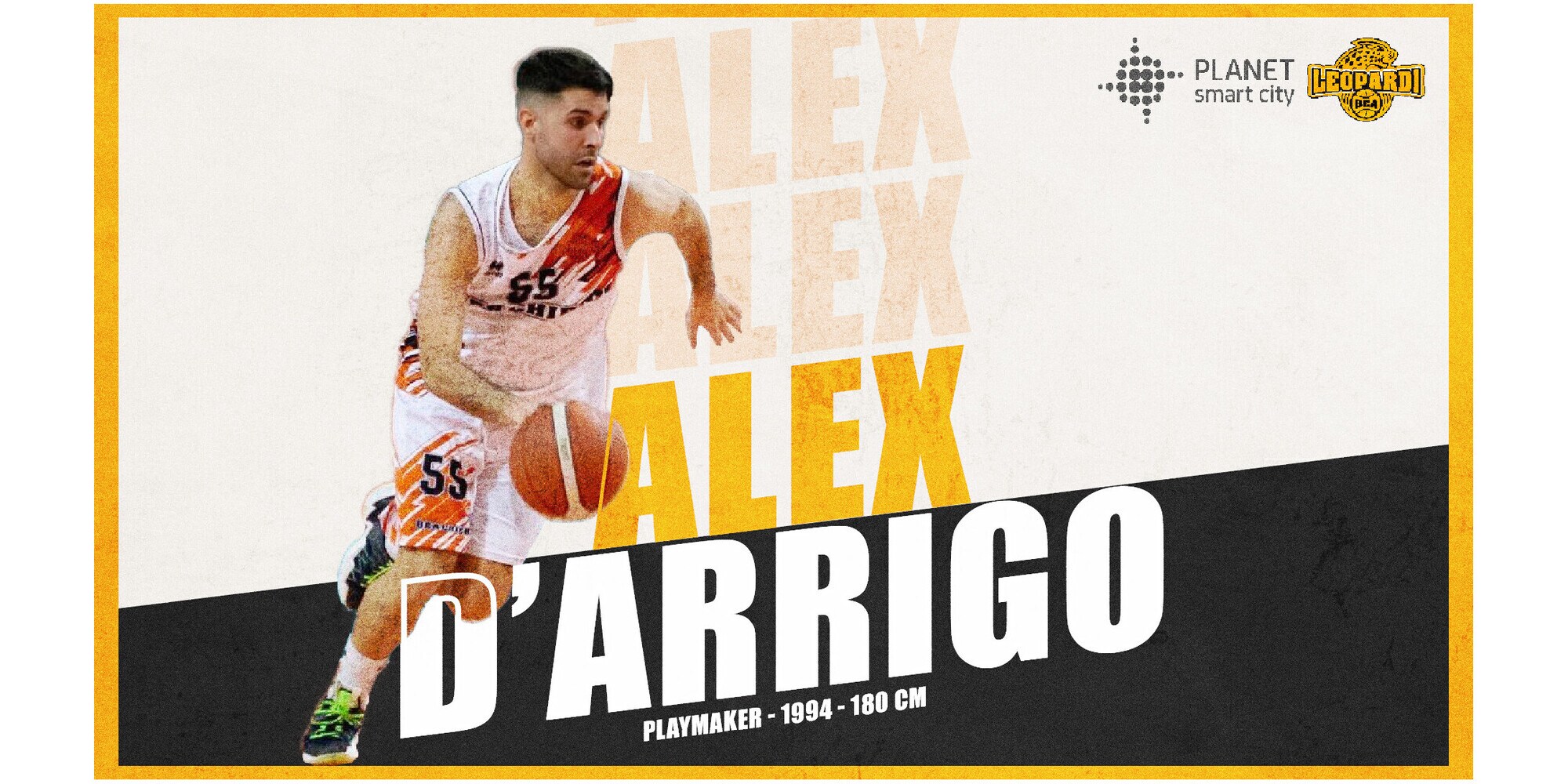 BEA Chieri, Alex D’Arrigo giocherà ancora con la maglia arancio-nera