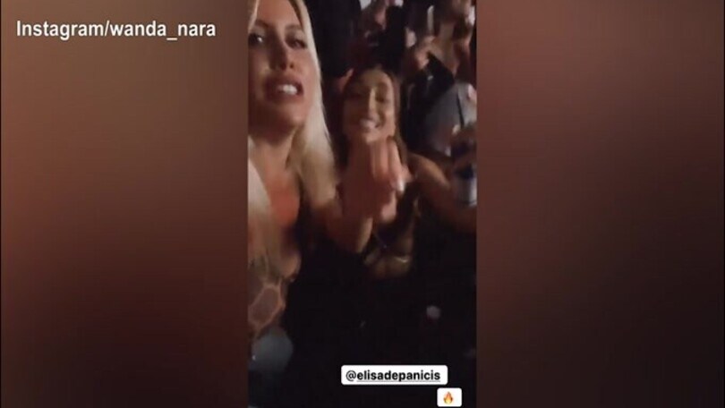Wanda Nara, altra notte "pazza" in discoteca