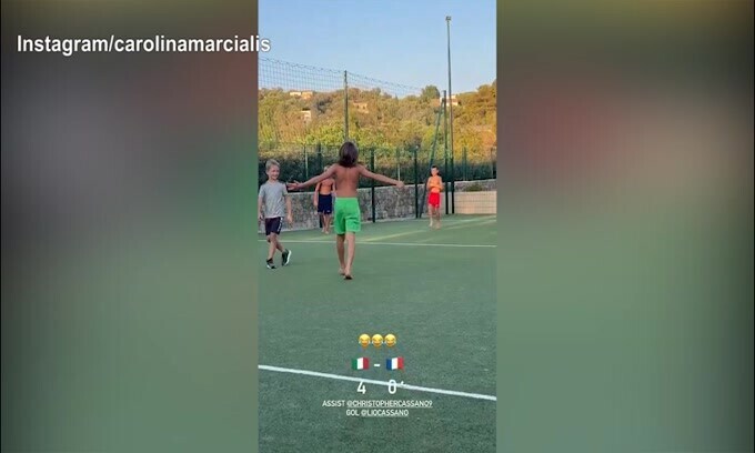 Assist e gol, che spettacolo i figli di Cassano