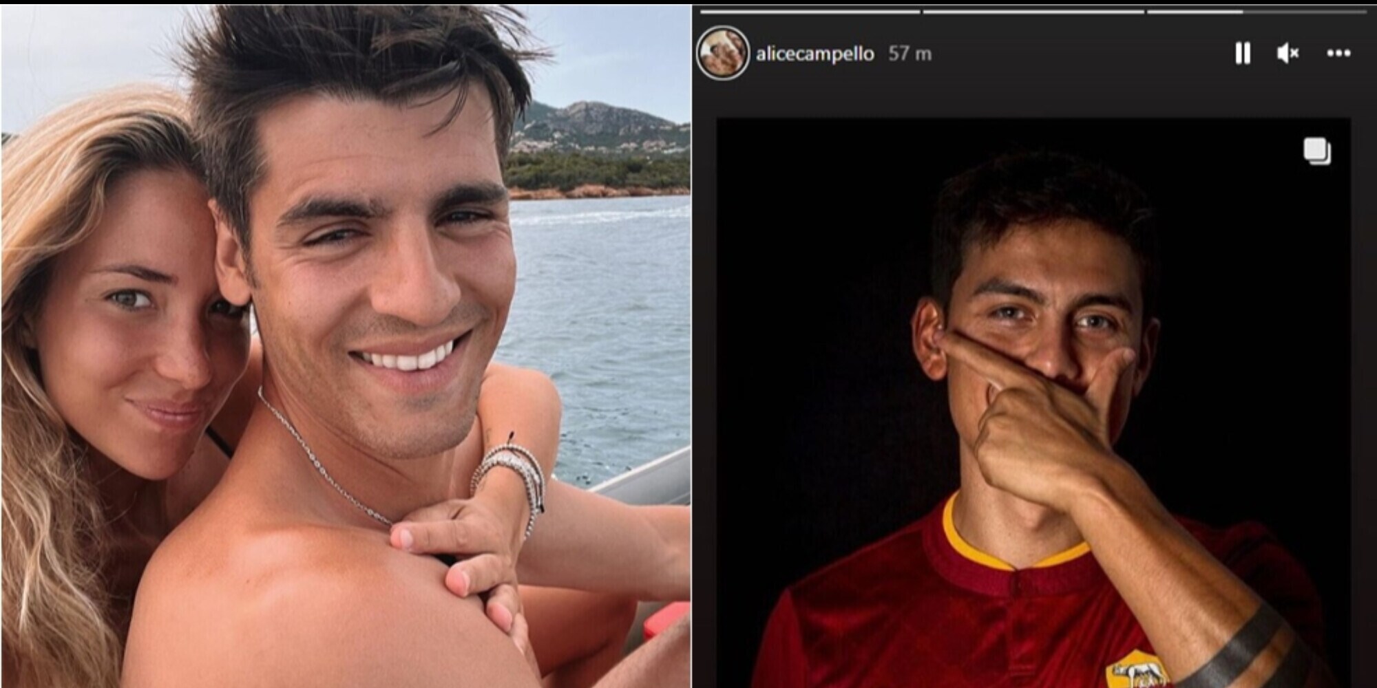 Alice Campello, il messaggio sui social di Lady Morata per Dybala