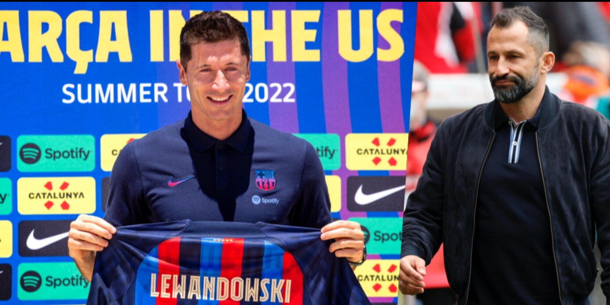 Salihamidzic, che stoccata a Lewandowski: "Non capisco il suo addio al Bayern"