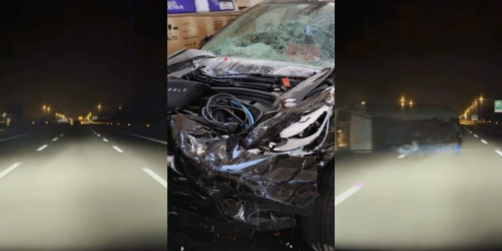 Tesla Model 3, il clamoroso schianto con Autopilot attivo
