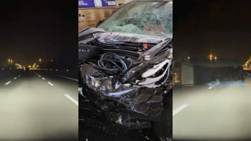 Tesla Model 3, il clamoroso schianto con Autopilot attivo