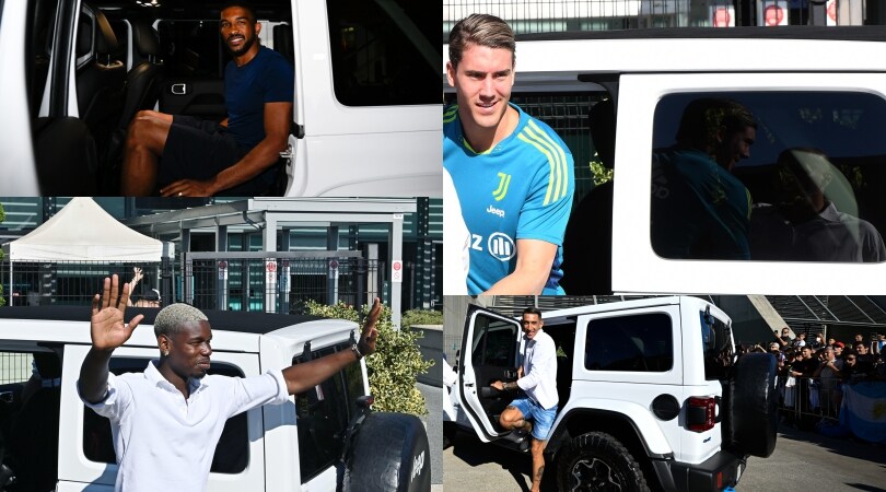 Vlahovic, Pogba, Di Maria e Bremer: ecco qual è la Jeep della nuova Juve
