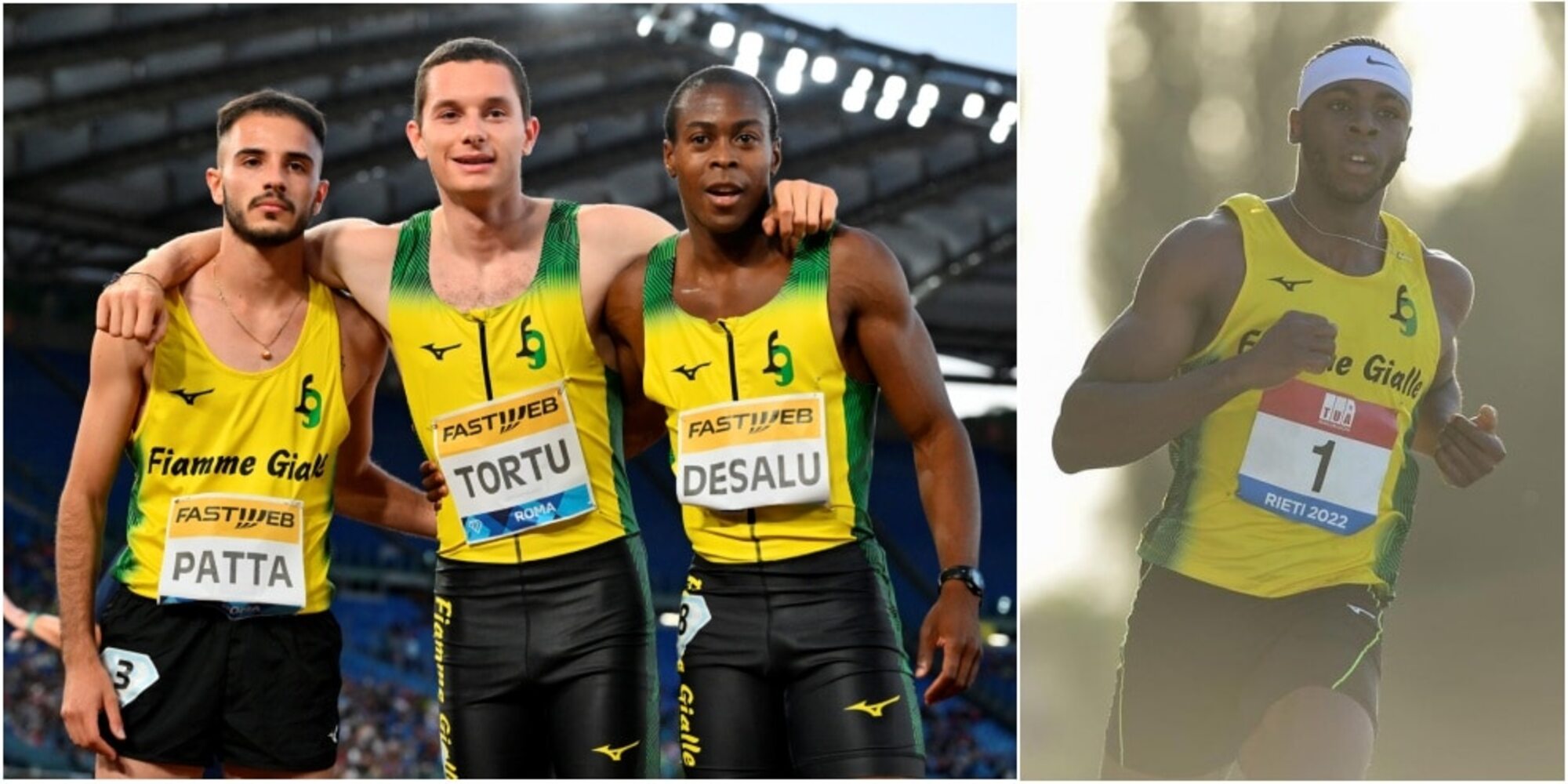 Mondiali atletica, gli azzurri della staffetta 4x100: da Patta ad Ali