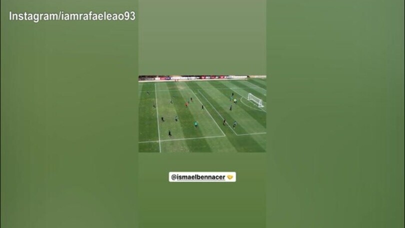 Assist al bacio di Bennacer: rete stupenda di Leao