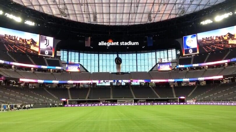 Juve, alla scoperta dell'Allegiant Stadium, gioiello con l'aria condizionata