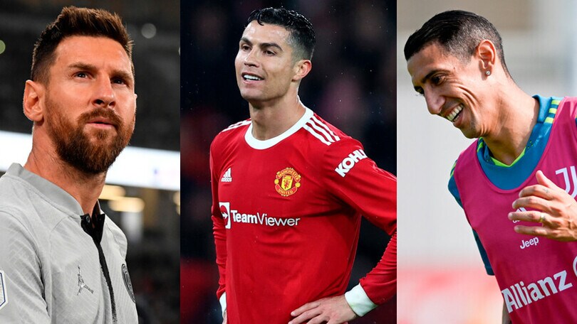 Big in scadenza nel 2023: Messi, Cristiano Ronaldo a anche "El Fideo"