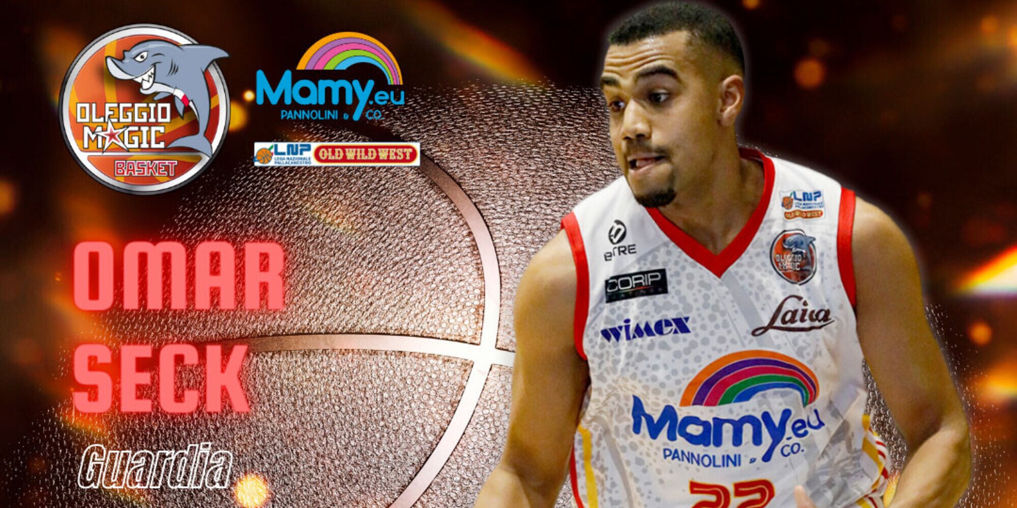 Oleggio Basketball: Omar Seck rinnova!