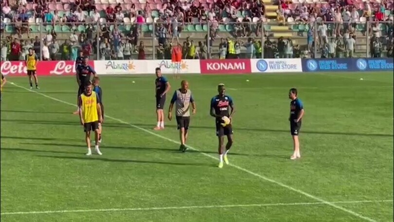Tensione Napoli: Spalletti allontana Osimhen dal campo