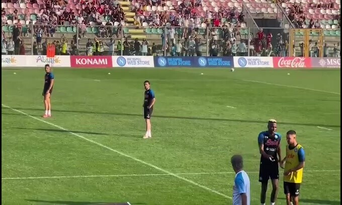 In casa Napoli torna il sereno, Osimhen è carico