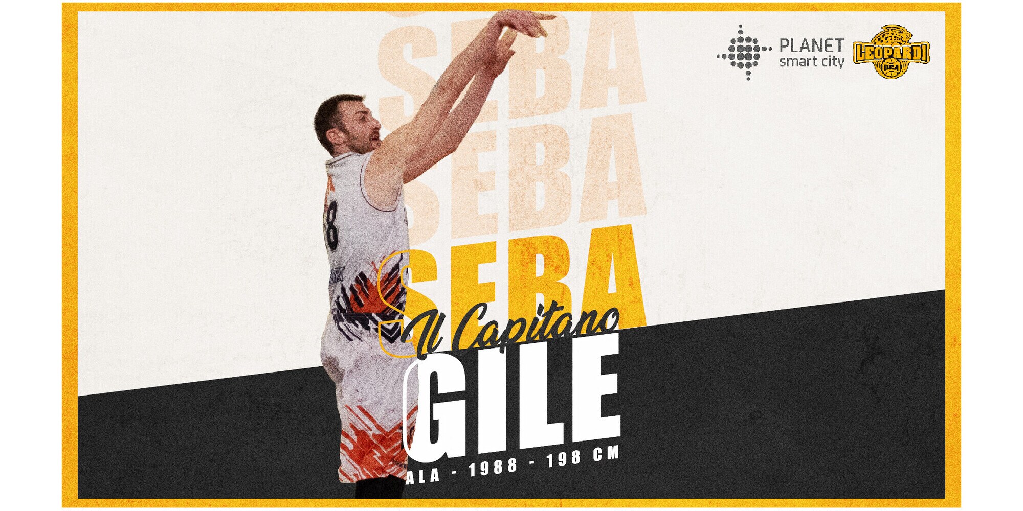 BEA Chieri: Sebastiano Gile ancora in arancione!