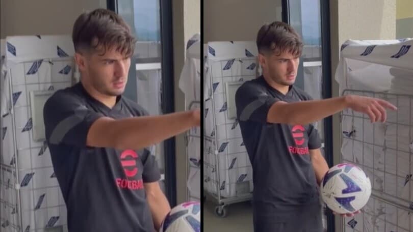 Brahim Díaz prova a segnare nel bidone. Ce la farà?