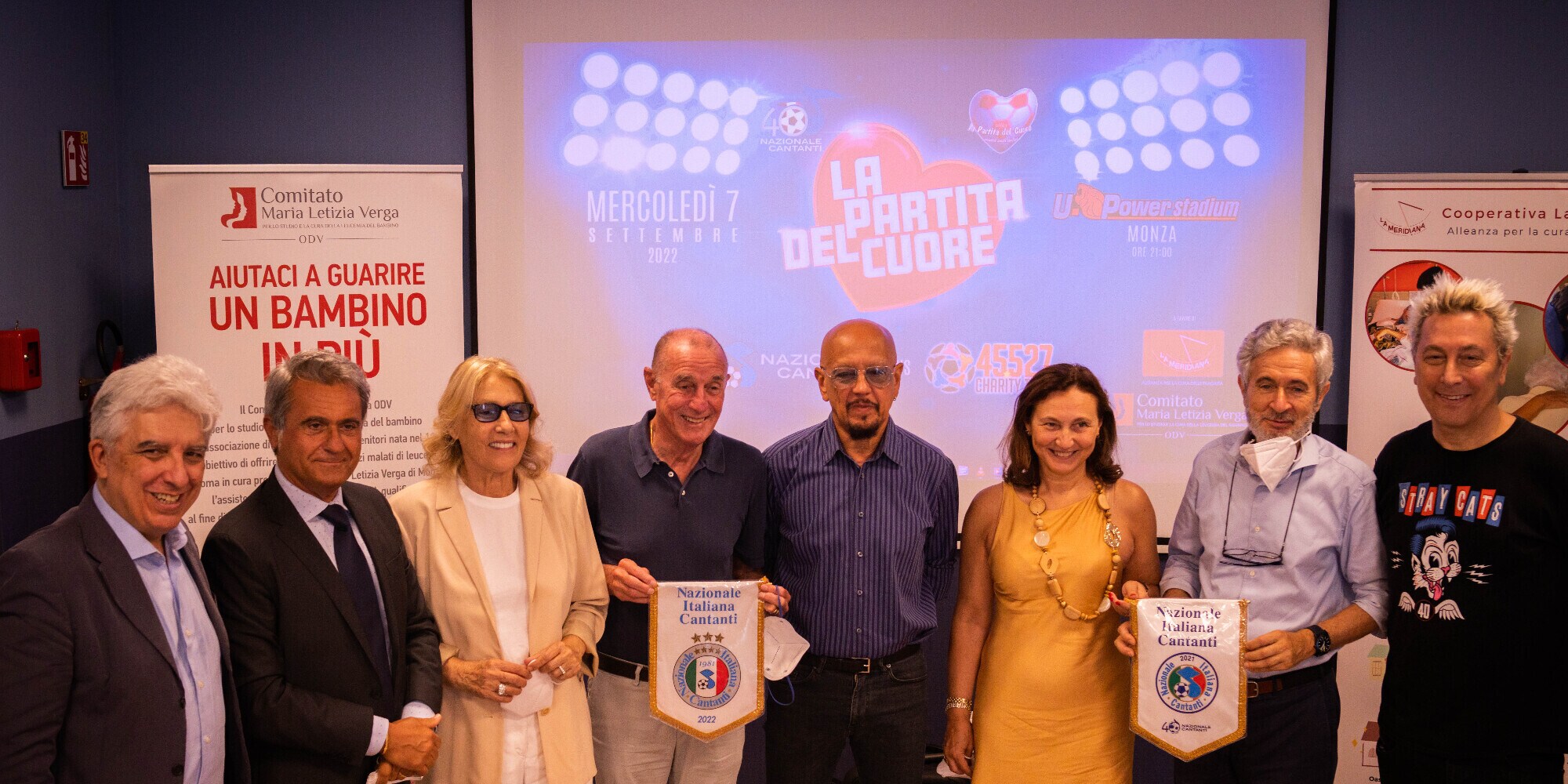 La Partita del Cuore su Rai Due il 7 settembre alle 21.15