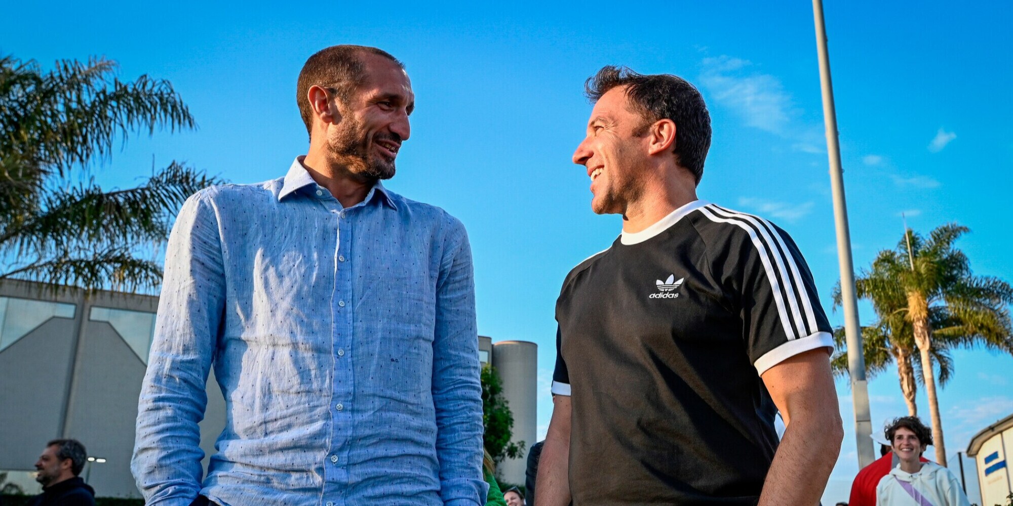 Juve a Los Angeles: Chiellini e Del Piero. Scatta il coro “Due capitani, solo due capitani"