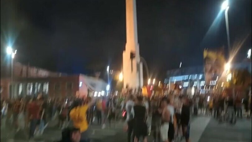 Roma, Olimpico bagno di folla per la sfida con lo Shakhtar