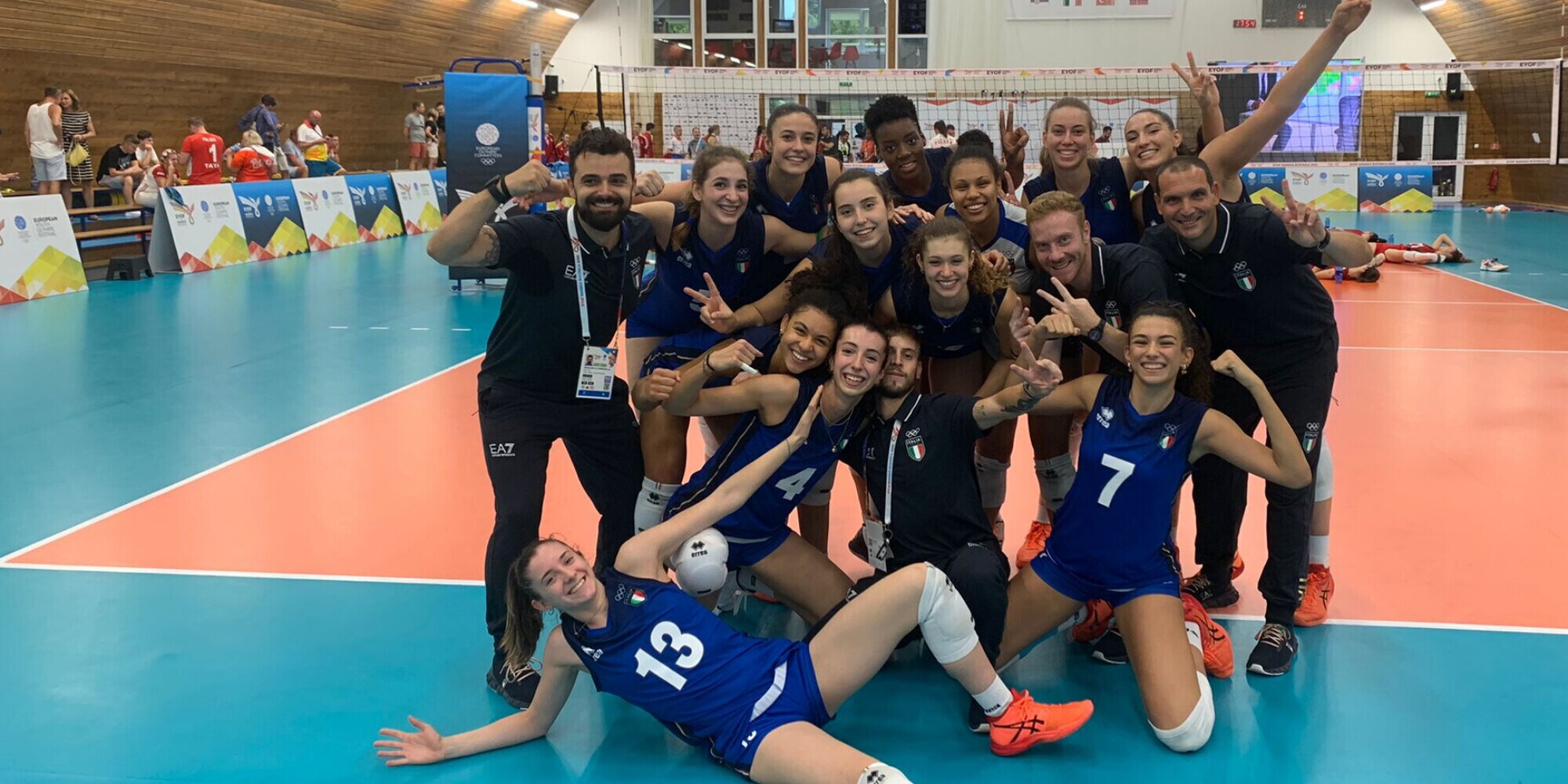 EYOF: la femminile di Gagliardi conquista la finale