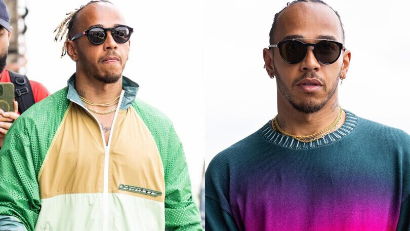 Hamilton sbarca in Ungheria: i suoi outfit del venerdì e sabato