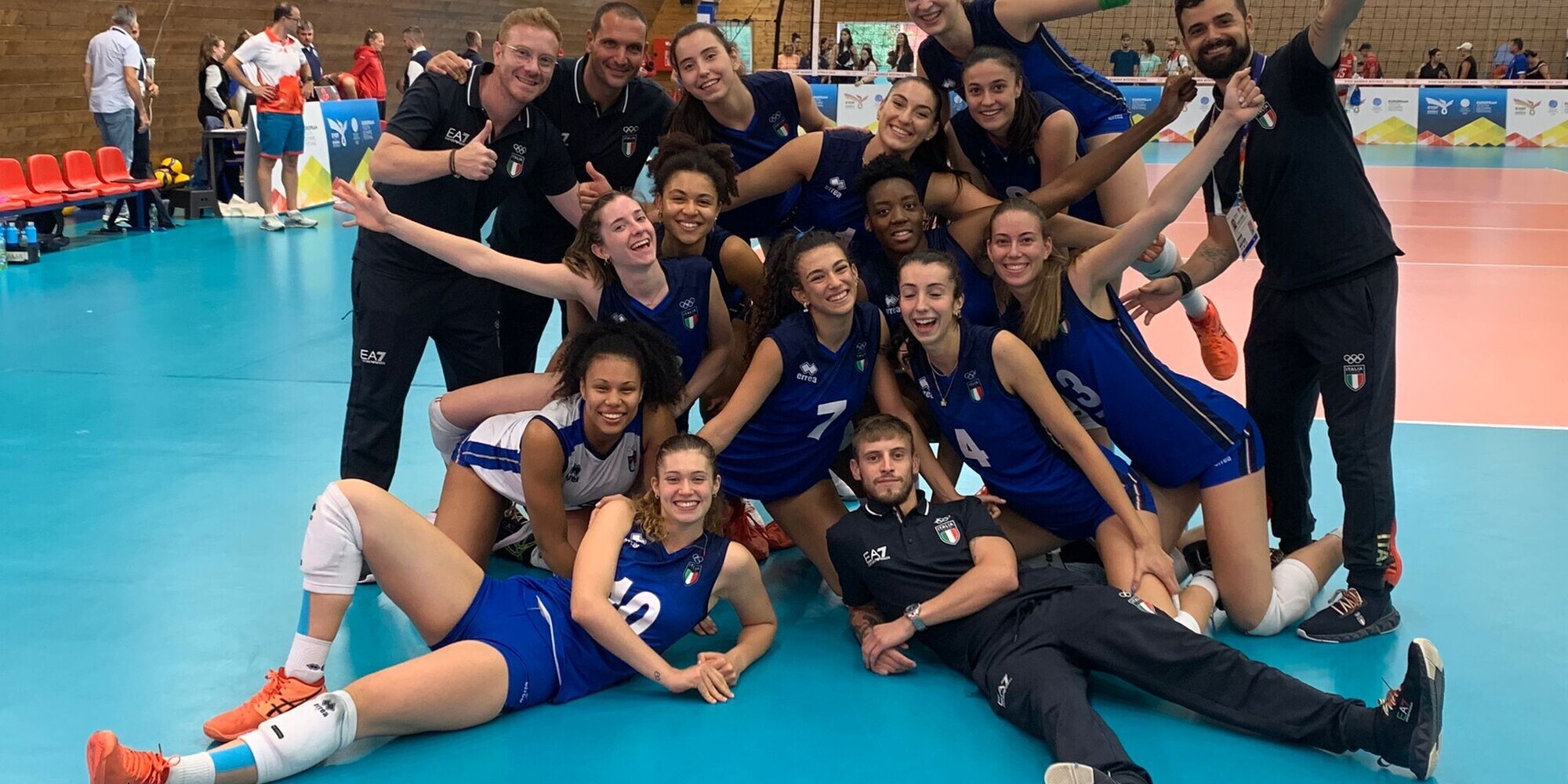 EYOF: anche la femminile di Gagliardi sul gradino più alto