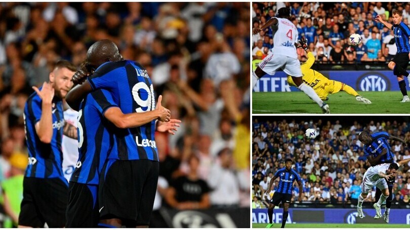 Inter, Lukaku e Barella guidano la rimonta: 2-2 col Lione