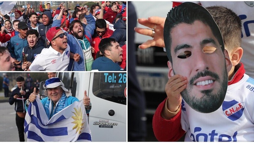 Suarez torna al Nacional: accoglienza da re a Montevideo