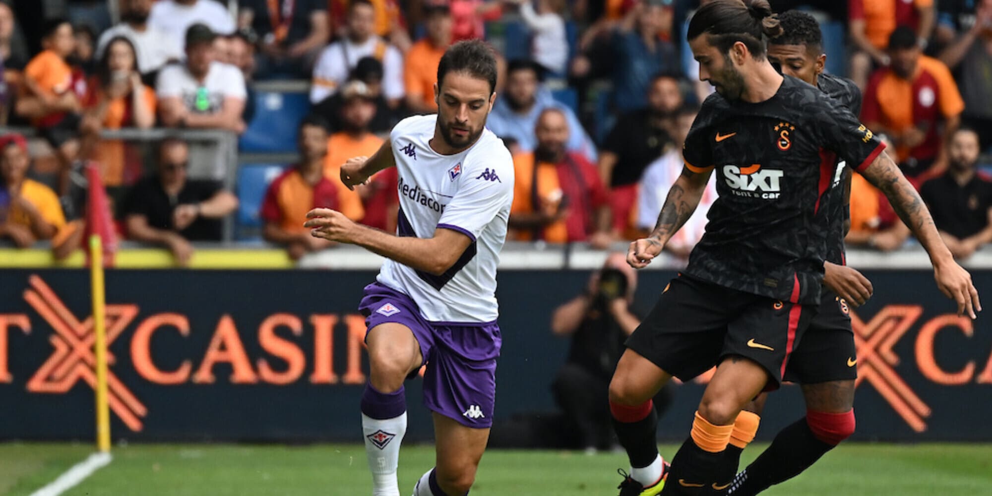 Stop Fiorentina, il Galatasaray vince 2-1: non basta Sottil