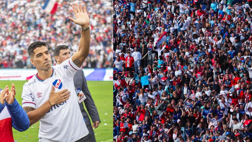 Suarez, accoglienza super: tifosi del Nacional in delirio