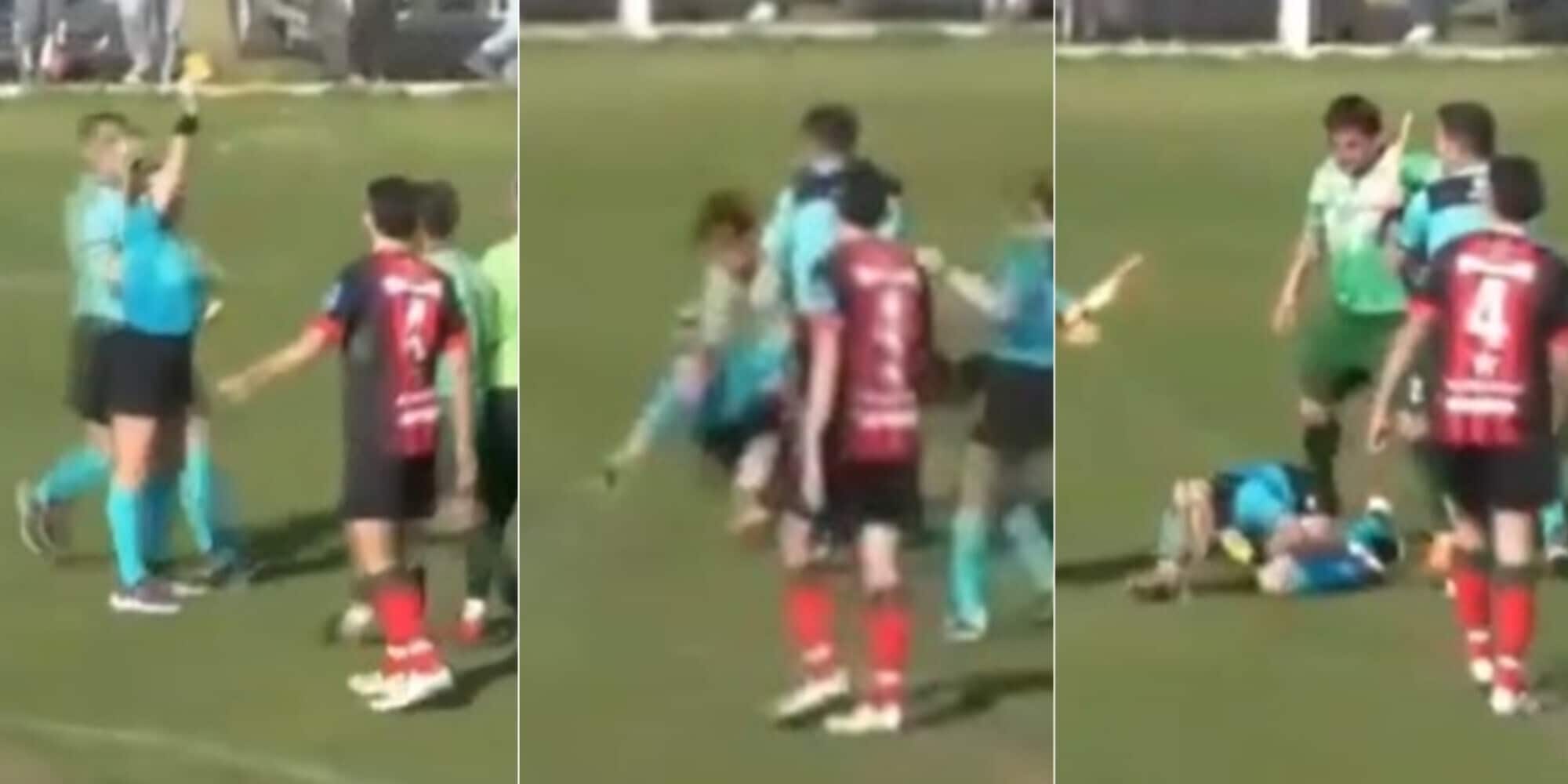 Episodio shock in Argentina: arbitro donna aggredita alle spalle!
