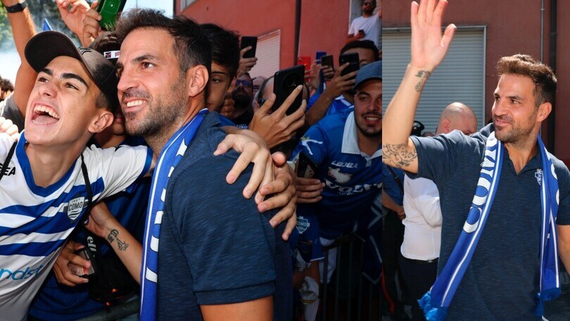 Como già pazzo di Fabregas: tifosi in delirio per lo spagnolo