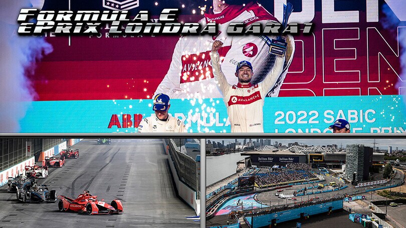 ePrix Londra gara1: Dennis profeta in patria, Giovinazzi allo sbaraglio