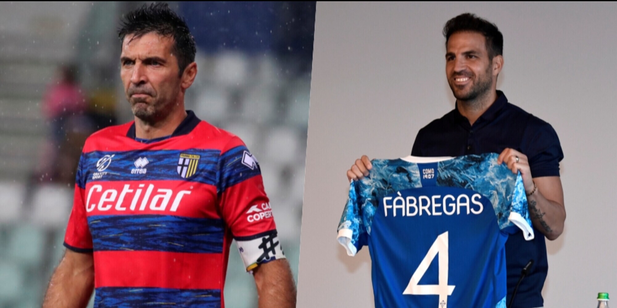 Serie B, Buffon ritrova Fabregas e lo stuzzica: "Vediamo se mi segni ancora"