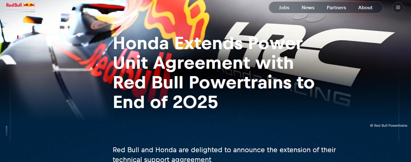 F1, Red Bull-Honda: avanti insieme fino al 2025