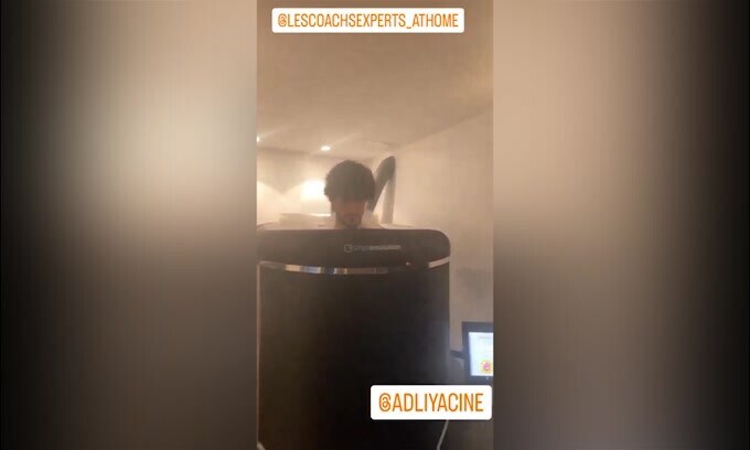 Adli al freddo. Crioterapia per il centrocampista